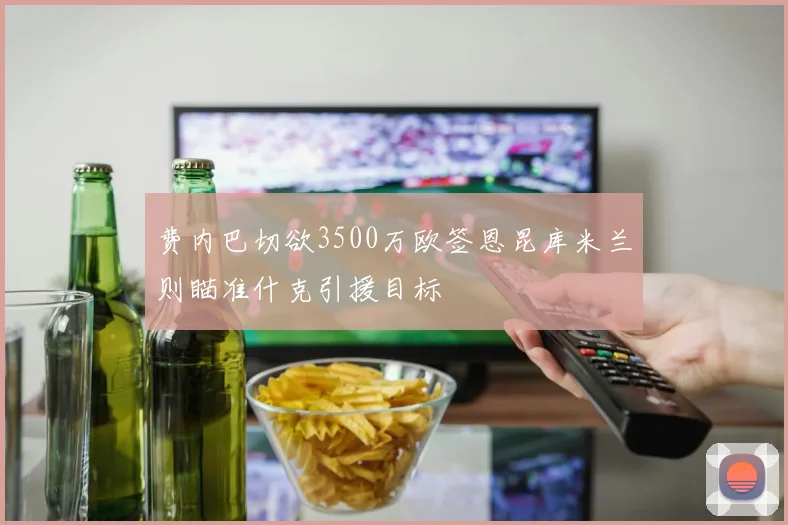 费内巴切欲3500万欧签恩昆库米兰则瞄准什克引援目标